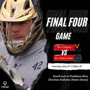 Image post by @predatorslacrosse on Instagram