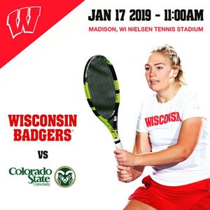 Image post by @badgerwtennis on Instagram
