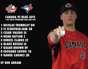 Image post by @baseballcanada on Instagram