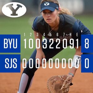 Image post by @byu_softball on Instagram