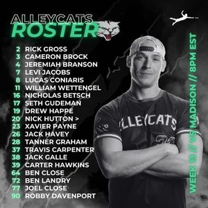 Image post by @IndianapolisAlleyCats on Facebook