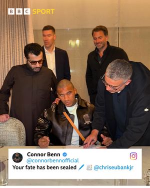 Image post by @bbcsport on Instagram