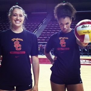 Image post by @uscwomensvolley on Instagram