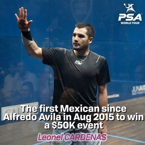 Image post by @psasquashtour on Instagram