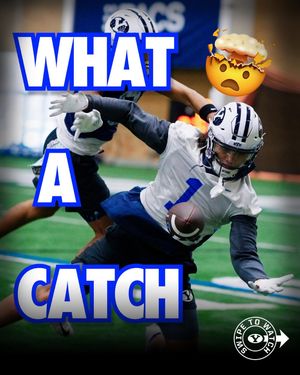 Image post by @byufootball on Instagram