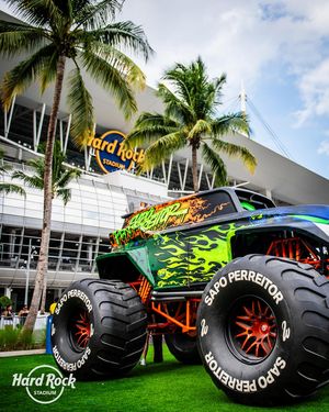 Image post by @hardrockstadium on Instagram