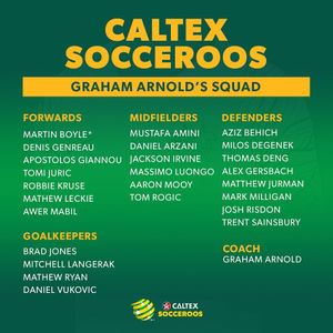 Image post by @socceroos on Instagram