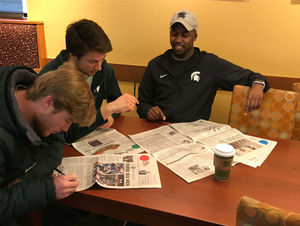 Image post by @msu_mtennis on Instagram