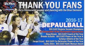 Image post by @depaulwbbhoops on Instagram