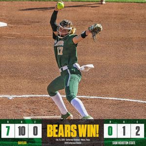Image post by @baylorsoftball on Instagram