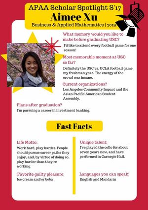 Image post by @USCAPAA on Facebook