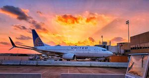 Image post by @united on Instagram