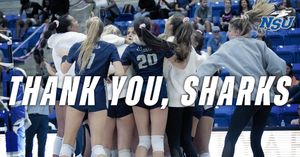 Image post by @nsu_vball on Instagram