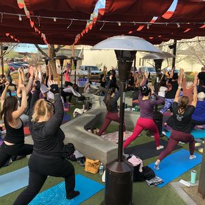 Image post by @yogapartylive on Instagram