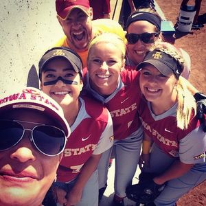 Image post by @iowastatesoftball on Instagram