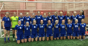 Image post by @drakewomensoccer on Instagram