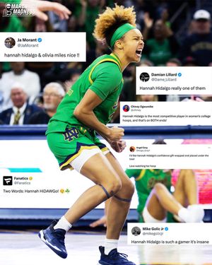 Image post by @MarchMadnessWBB on Twitter