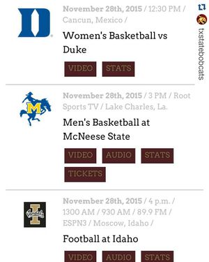 Image post by @txstatewbb on Instagram