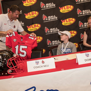 Image post by @ballstatefb on Instagram