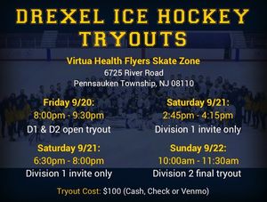 Image post by @drexelhockey on Instagram