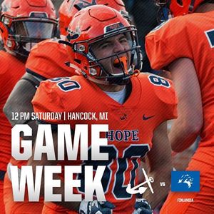 Image post by @hopecollegefb on Instagram