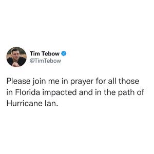 Image post by @timtebow on Instagram