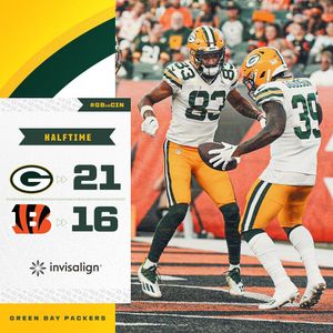 Image post by @packers on Instagram