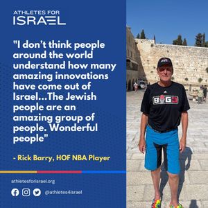 Image post by @athletes4israelorg on Instagram