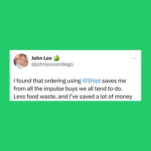 Image post by @shipt on Instagram