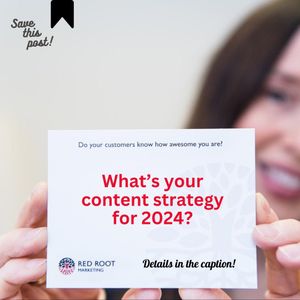 Image post by @redrootmarketing on Instagram