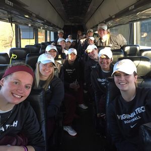 Image post by @hokiessoftball on Instagram