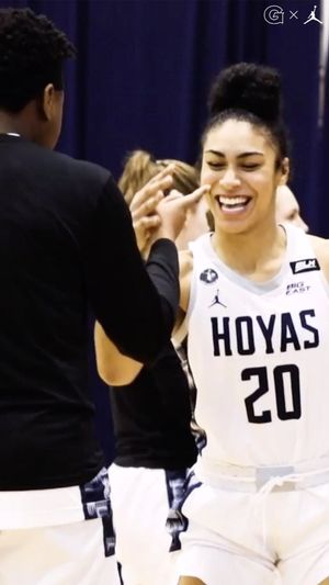 Video post by @georgetownwbb on Instagram