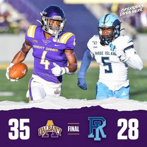 Image post by @ualbanyfootball on Instagram