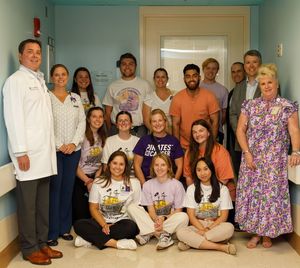 Image post by @ECUHealthChildrensHospital on Facebook