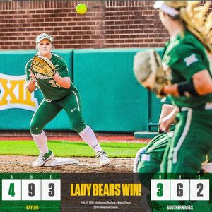 Image post by @baylorsoftball on Instagram