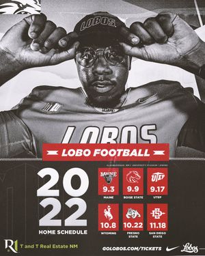 Image post by @UNMLoboFB on Twitter