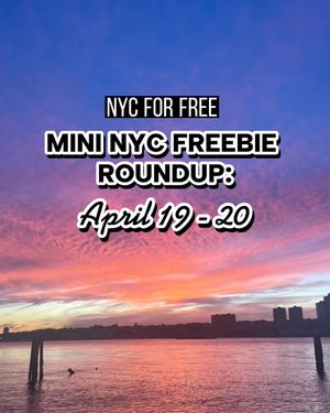 Image post by @nyc_forfree on Instagram