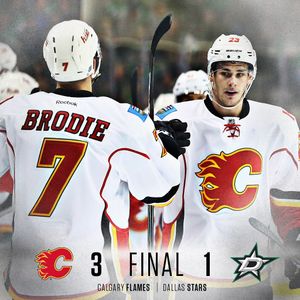 Image post by @nhlflames on Instagram