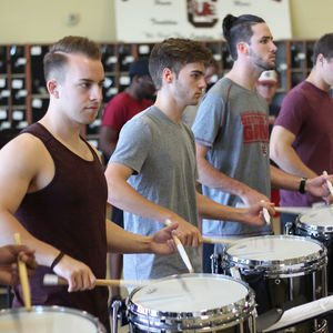 Image post by @carolinabanddrumline on Instagram