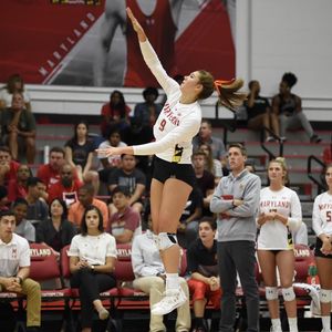 Image post by @terpsvolleyball on Instagram