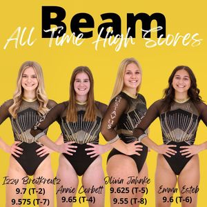 Image post by @gustavusgymnastics on Instagram