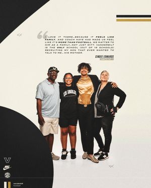 Image post by @VandyFootball on Twitter