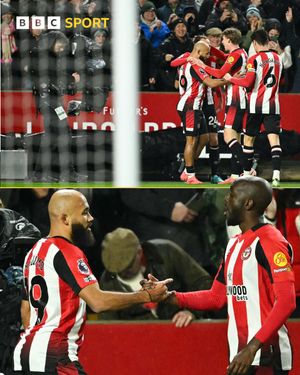 Image post by @BBCSport on Twitter
