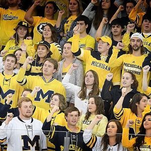 Image post by @umichhockey on Instagram