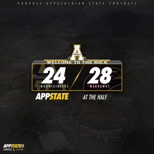 Image post by @appstate_fb on Instagram