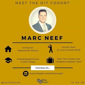 Image post by @UCFDeVosSBM on Twitter