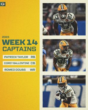 Image post by @packers on Instagram