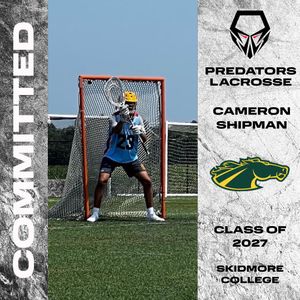 Image post by @predatorslacrosse on Instagram