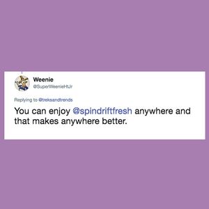 Image post by @drinkspindrift on Instagram