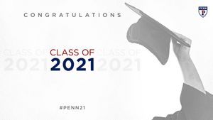 Image post by @pennathletics on Twitter